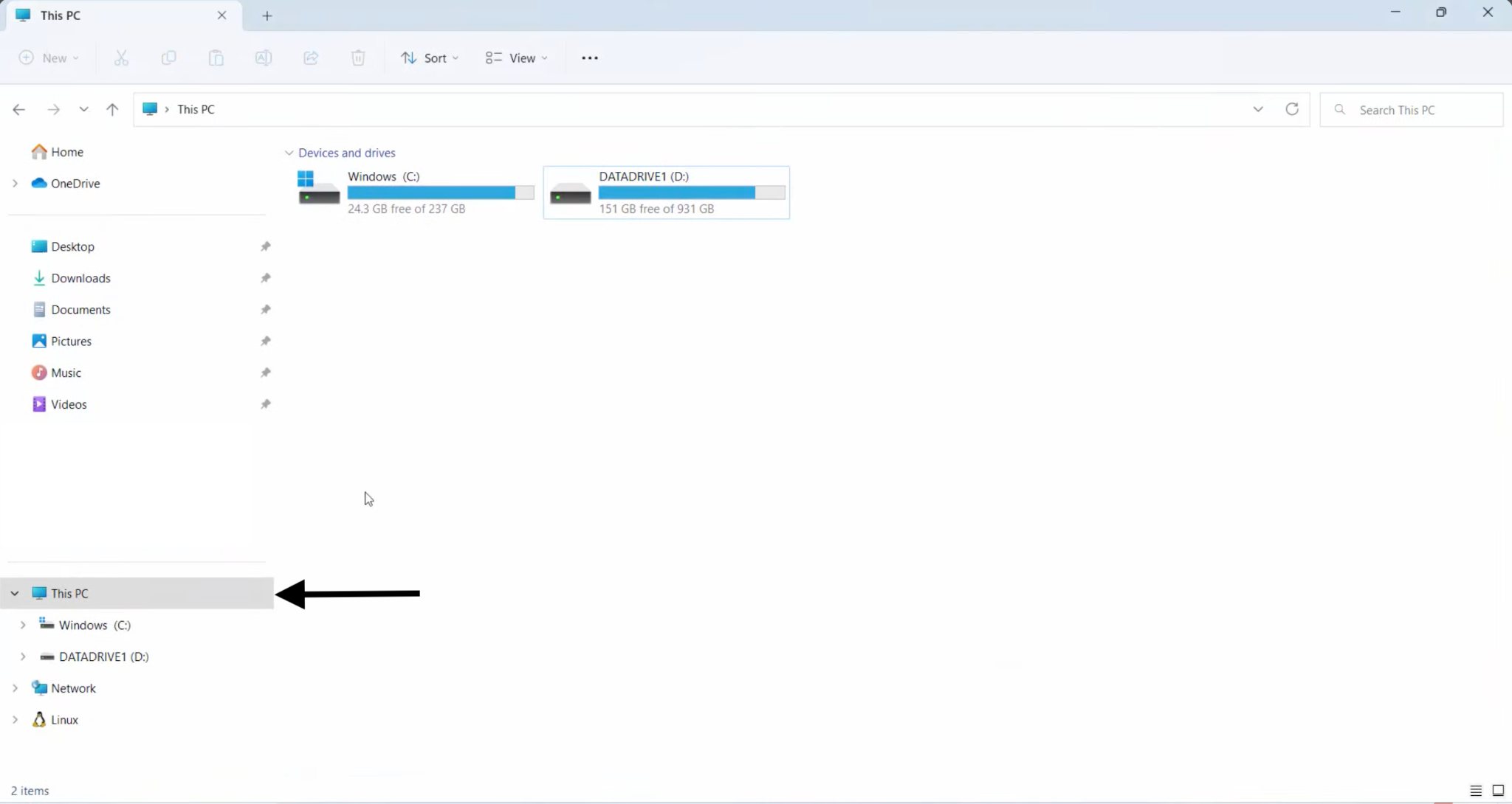 Open File Explorer